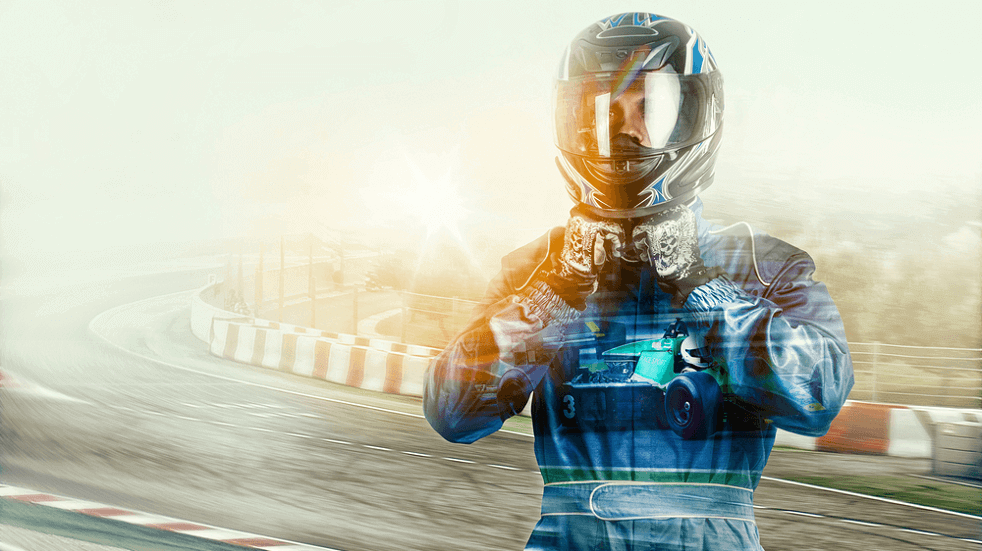 Karting racer